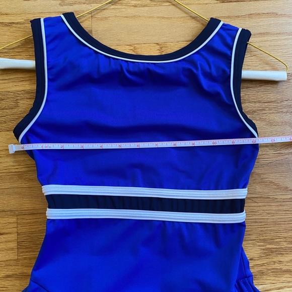 Figure skating dress - blue - Picture 6 of 9